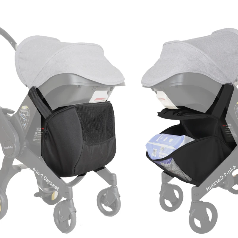 Stroller Accessories Travel Bag For Doona Car Seat Stroller Stroage Bag Large Space Pram Hanging Bags Organizer Fit 4IN1 Series