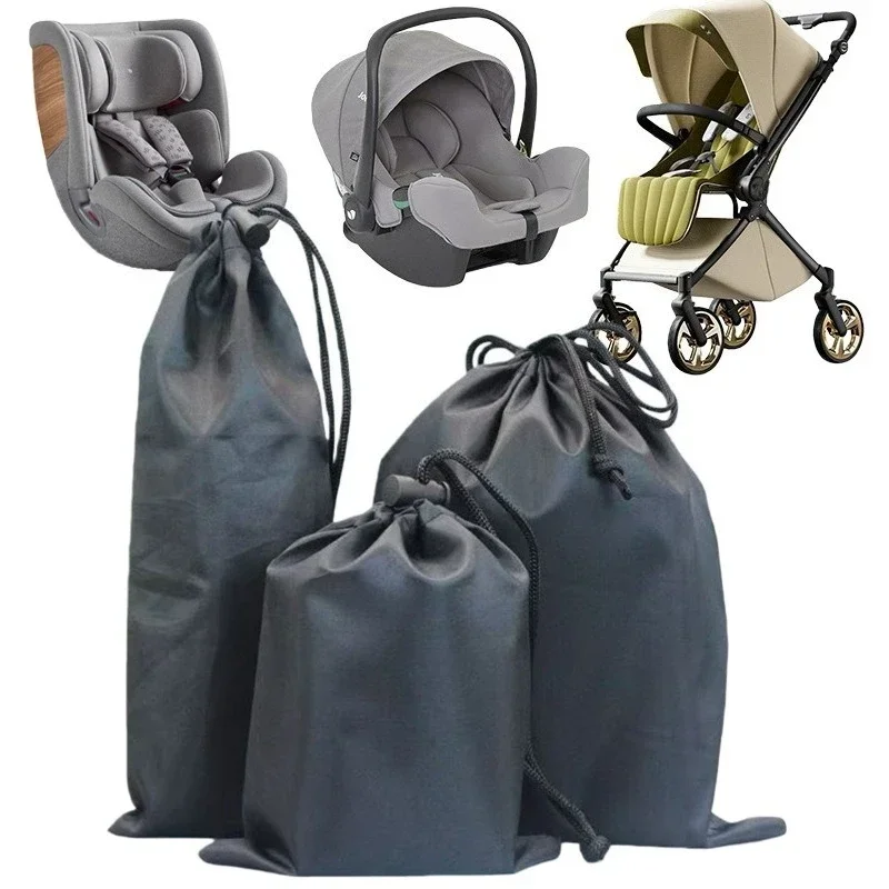 Universal Baby Stroller Storage Bag Dust-proof Cart Car Safety Seat Cover Large Walker Travel Carry Bags Stroller Accessories