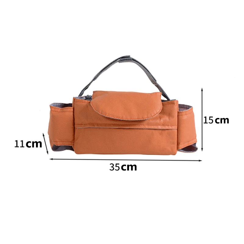 Stroller waterproof Organizer Bags  Large Capacity Travel Hanging Bag Bottle Holder Pram Diaper Bags Baby Stroller Accessories