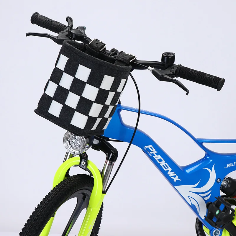Bicycle Basket Walker Stroller Hanging Bags Handlebar Storage Basket Walker Storage Bag Bike Panniers