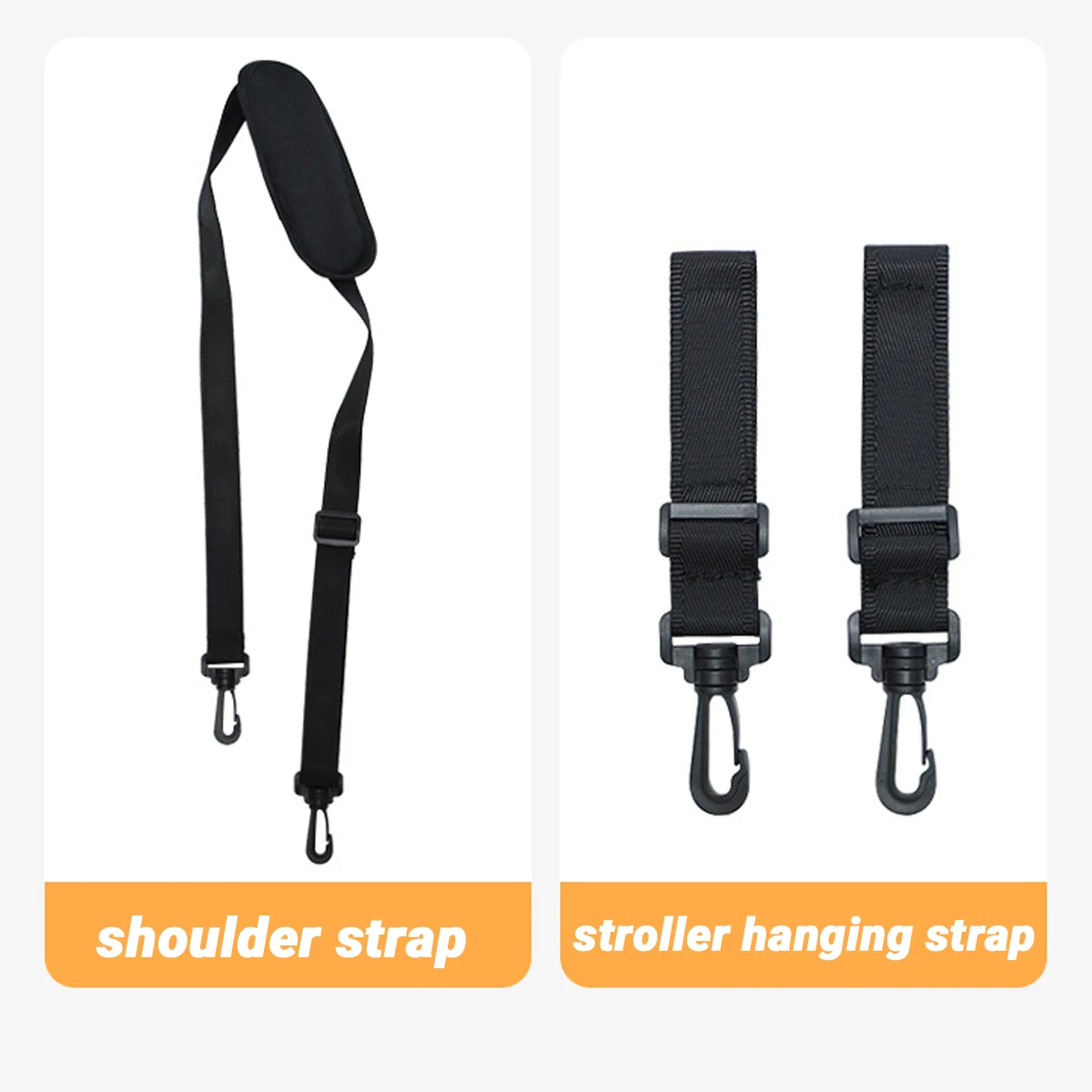 Stroller Organizer Bags Mummy Large Capacity Travel Hanging Bag Bottle Holder Pram Diaper Bags Baby Stroller Accessories