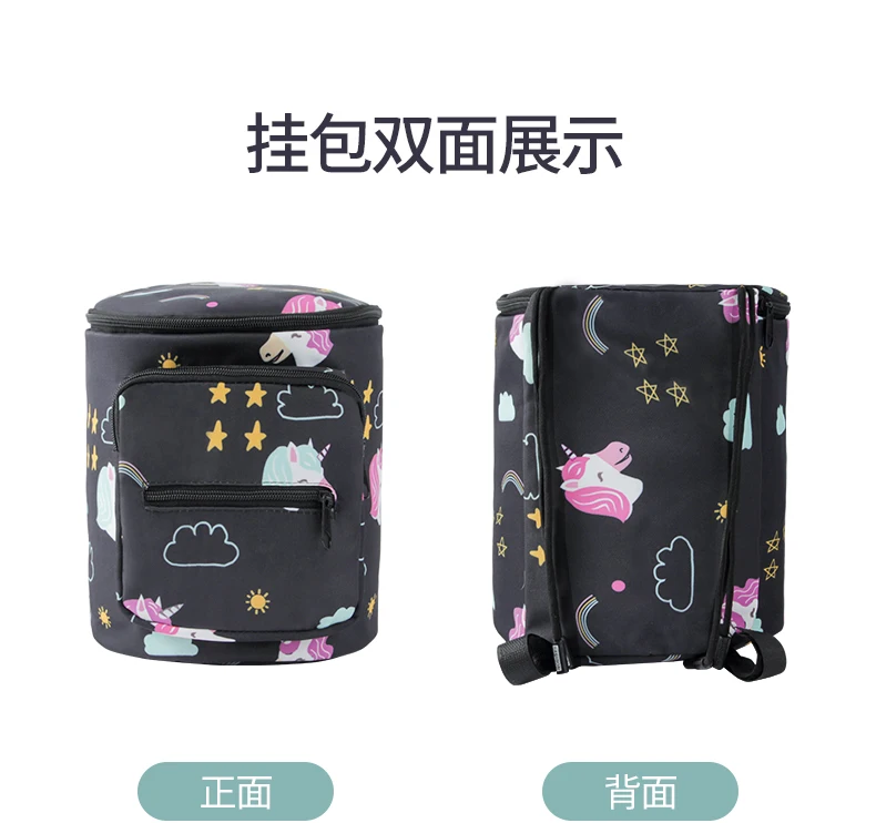 Universal Baby Stroller Bags Durable Pram Stroller Organizer Diaper Bags Stroller Accessories Hanging Stroller Cup Holder Cover